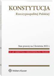 Okładka książki Konstytucja Rzeczypospolitej Polskiej. Przepisy