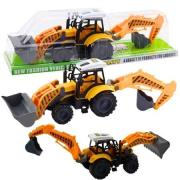 Opakowanie Koparko ładowarka rolnicza żółta