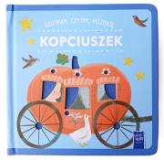 Okładka książki Kopciuszek. Dotykam, czytam, poznaję