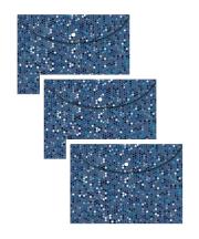 Opakowanie Koperta A5 na zatrzask Kropki 3 sztuki