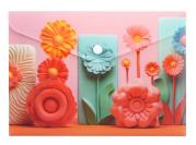 Opakowanie Koperta A5 PP na napę z nadrukiem Moder Flowers