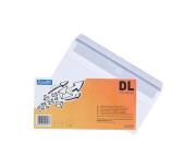 Opakowanie Koperta Biała Bantex DL sk folia 50szt.400089388