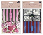 Opakowanie Koperty podarunkowe z gumką 2szt gold mix