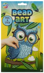 Opakowanie Koraliki A5 odpinane i naklejane Sowa