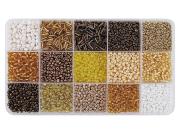 Opakowanie Koraliki DIY odcienie brązowe