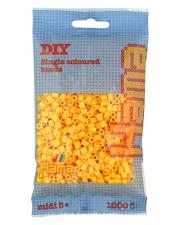 Opakowanie Koraliki Midi w woreczku 1000el żółte