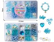 Opakowanie Koraliki odcienie niebieskie