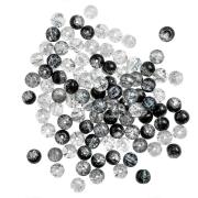 Koraliki szklane spękane 8mm mix kolorów 100 szt.. Wydawca: DP CRAFT. Dadada.pl Opakowanie Koraliki szklane spękane 8mm mix kolorów 100 szt.
