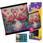 Koralikowy obraz Flamingi. Wydawca: Askato. Dadada.pl Opakowanie Koralikowy obraz Flamingi