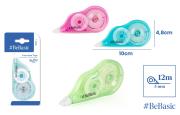Opakowanie Korektor w taśmie BeBasic 5mmx12m blister 1szt.mix