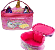 Kosmetyczka puff Jednorożec magenta. Wydawca: Nice Group. Dadada.pl Opakowanie Kosmetyczka puff Jednorożec magenta