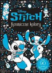 Okładka książki Kosmiczne kolory. Disney Stitch. Arteterapia