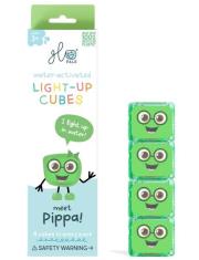 Opakowanie Kostki sensoryczne świecące w wodzie Pippa ziel