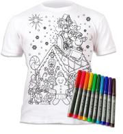 Opakowanie Koszulka do wielokrotnego kolorowania Piernik 7-8