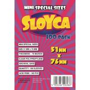 Koszulki Mini Special 51x76mm (100szt) SLOYCA. Wydawca: SLOYCA. Dadada.pl Opakowanie Koszulki Mini Special 51x76mm (100szt) SLOYCA
