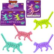 Opakowanie Kot ruchome segmenty 3d fidget 4 kolory