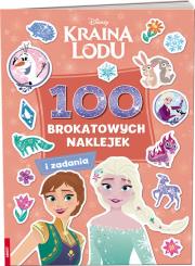 Okładka książki Kraina Lodu. 100 Brokatowych naklejek