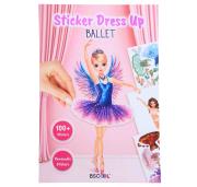 Opakowanie Kreatywna książeczka z naklejkami Sticker Dress Up Ballet A002646