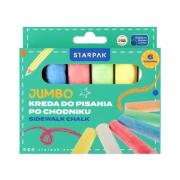 Kreda chodnikowa Jumbo 6szt. Wydawca: Starpak. Dadada.pl Opakowanie Kreda chodnikowa Jumbo 6szt