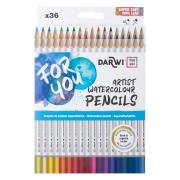 Opakowanie Kredki akwarelowe 36 kolorów