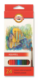 Opakowanie Kredki akwarelowe 3718/K 24 kolory