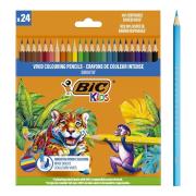 Kredki drewniane Kids Smooth ECO 24szt BIC. Wydawca: Bic. Dadada.pl Opakowanie Kredki drewniane Kids Smooth ECO 24szt BIC