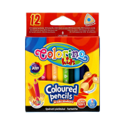 Opakowanie Kredki ołówkowe trójkątne mini Colorino Kids 12 kolorów