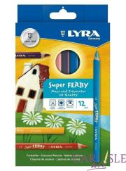 Opakowanie Kredki Super Ferby 12 kolorów