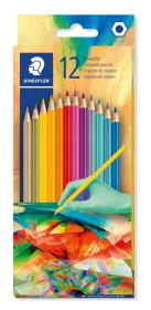 Kredki sześciokątne Multiverse 12 kolorów Staedtler. Wydawca: STAEDTLER. Dadada.pl Opakowanie Kredki sześciokątne Multiverse 12 kolorów Staedtler