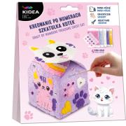 Opakowanie Kreowanie po numerach szkatułka kotek Kidea