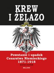 Krew i żelazo. Autor: Katja Hoyer, Michał Urbański. Dadada.pl Okładka książki Krew i żelazo