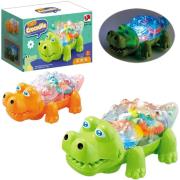 Opakowanie Krokodyl z napędem, dźwiękiem i światłem