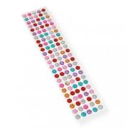 Opakowanie Kryształki samoprzylepne kolorowe 10mm