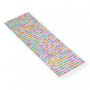 Opakowanie Kryształki samoprzylepne kolorowe 6mm