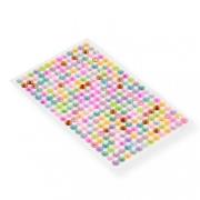 Opakowanie Kryształki samoprzylepne kolorowe 6mm