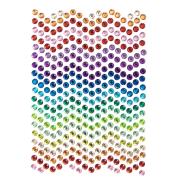 Kryształki samoprzylepne Rainbow dust 337szt. Wydawca: Dalprint. Dadada.pl Opakowanie Kryształki samoprzylepne Rainbow dust 337szt