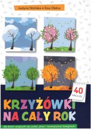 Okładka książki Krzyżówki na cały rok