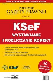 Okładka książki KSeF wystawianie i rozliczanie korekt
