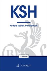 Okładka książki KSH. Kodeks spółek handlowych wyd. 42