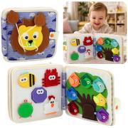 Opakowanie Książeczka edukacyjna sensoryczna lew