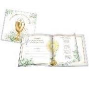 Książeczka KWD Pamiątka Komunijna. Eucharystia. Wydawca: Henry. Dadada.pl Opakowanie Książeczka KWD Pamiątka Komunijna. Eucharystia