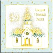 Opakowanie Książeczka KWD Pamiątka Komunijna. Kościół miętowy