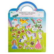 Książeczka z naklejkami - Jednorożce. Wydawca: Dalprint. Dadada.pl Opakowanie Książeczka z naklejkami - Jednorożce