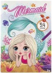Opakowanie Książka do kolorowania z naklejkami Syrenka