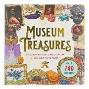 Opakowanie Książka z naklejkami 740szt - Museum Treasures