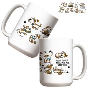 Opakowanie Kubek - Godne życie - pies 440ml