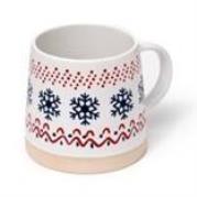 Opakowanie Kubek kamionkowy Świąteczny płatek śniegu