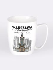 Kubek PAŁAC KULTURY I NAUKI. Wydawca: Nadwyraz. Dadada.pl Opakowanie Kubek PAŁAC KULTURY I NAUKI