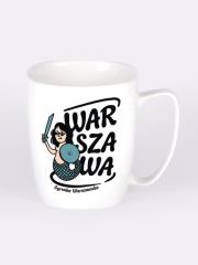 kubek SYRENKA WARSZAWSKA. Wydawca: Nadwyraz. Dadada.pl Opakowanie kubek SYRENKA WARSZAWSKA
