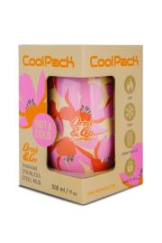 Kubek termiczny 500ml Coolpack coffee mug miss flores rosa. Wydawca: Patio. Dadada.pl Opakowanie Kubek termiczny 500ml Coolpack coffee mug miss flores rosa